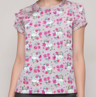 تیشرت طرح دار کد 0-1-141 سایز L #