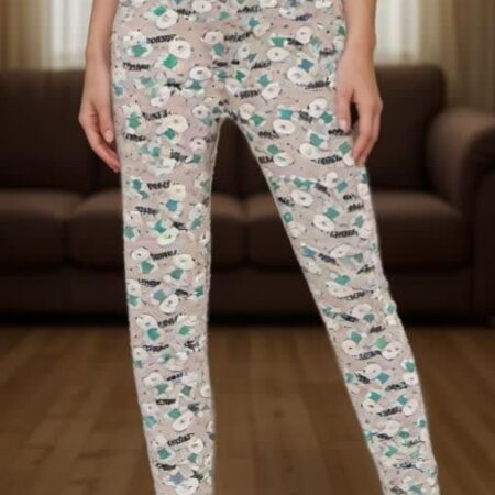 شلوار راحتی طرح دار B کد 0-2-145 سایزXL #