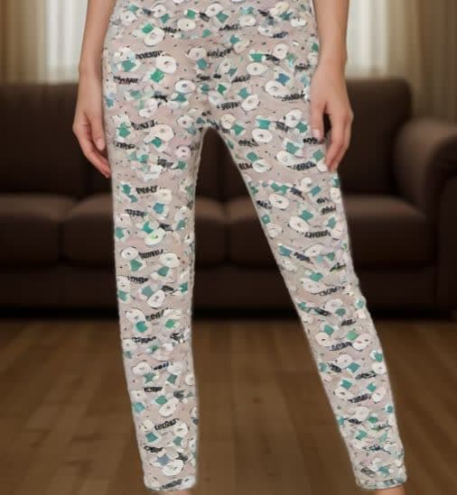 شلوار راحتی طرح دار B کد 0-2-144 سایز L #