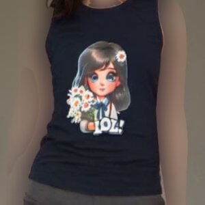 تاپ ویسکوز سورمه ای کد 157سایز (40)XL #