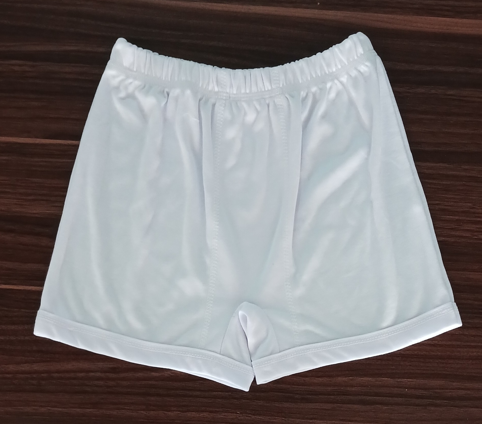 شورت پادار سفید کد 106 سایز XL #