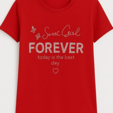 تیشرت نگین دار کد ۲-۱۸۲ سایز XL #